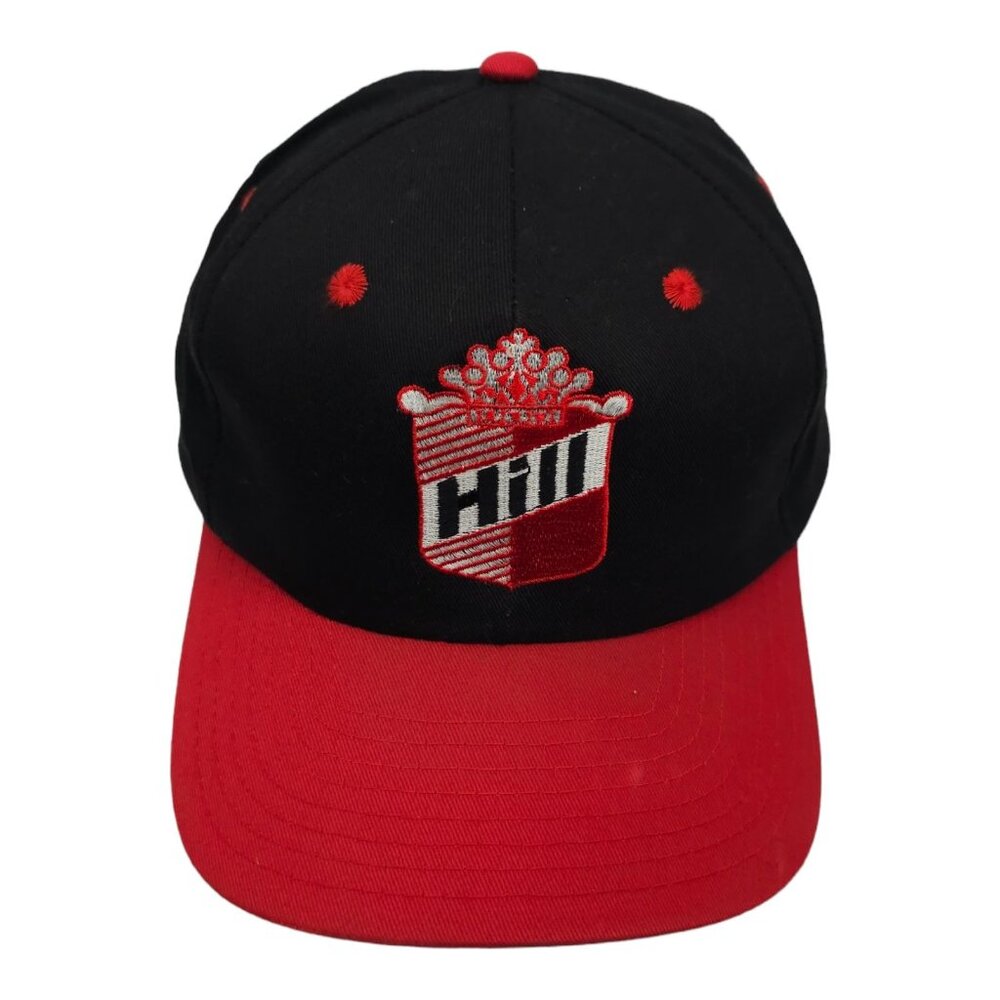 Hill Manufacturing Logo Snapback Cap Vintage Lion Marketing Cotton Trucker